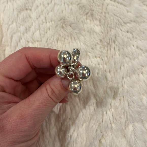 Sterling Silver Fidget Ring size 5 stamped 925 - Picture 3 of 4